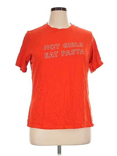 Pre-owned Bella+canvas Short Sleeve T-shirt In Red