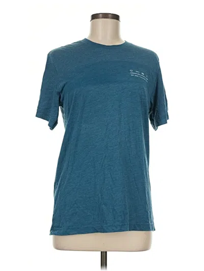 Pre-owned Bella+canvas Short Sleeve T-shirt In Teal