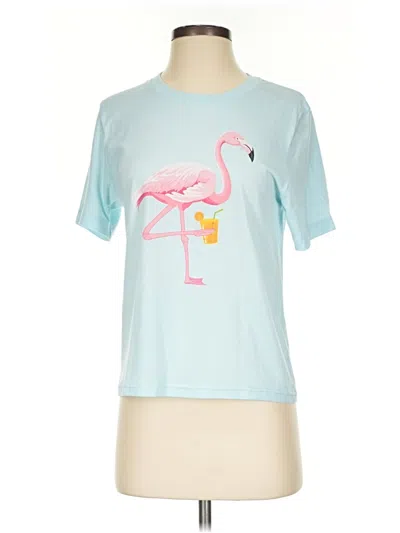 Pre-owned Bella+canvas Short Sleeve T-shirt In Teal
