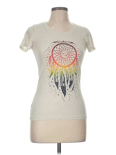 Pre-owned Bella+canvas Short Sleeve T-shirt In White