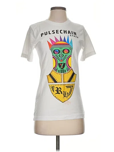 Pre-owned Bella+canvas Short Sleeve T-shirt In White