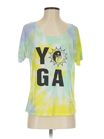 Pre-owned Bella+canvas Short Sleeve T-shirt In Yellow