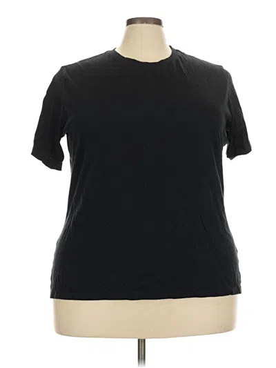 Pre-owned Bella+canvas Short Sleeve Turtleneck In Black