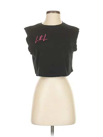 Pre-owned Bella+canvas Sleeveless T-shirt In Black