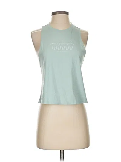 Pre-owned Bella+canvas Sleeveless T-shirt In Blue