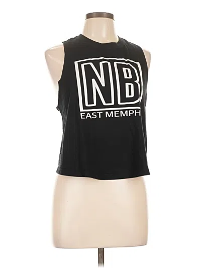 Pre-owned Bella+canvas Sleeveless T-shirt In Black