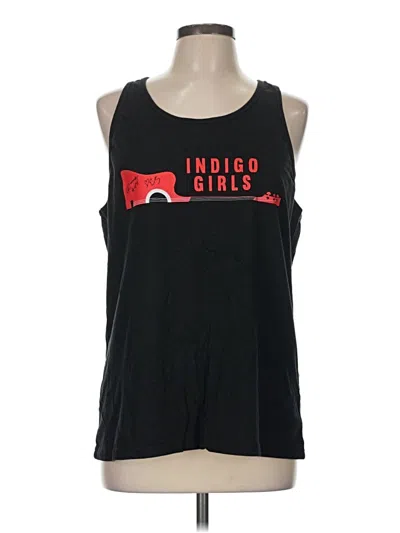 Pre-owned Bella+canvas Sleeveless T-shirt In Black