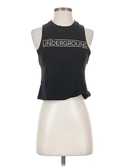 Pre-owned Bella+canvas Sleeveless T-shirt In Black
