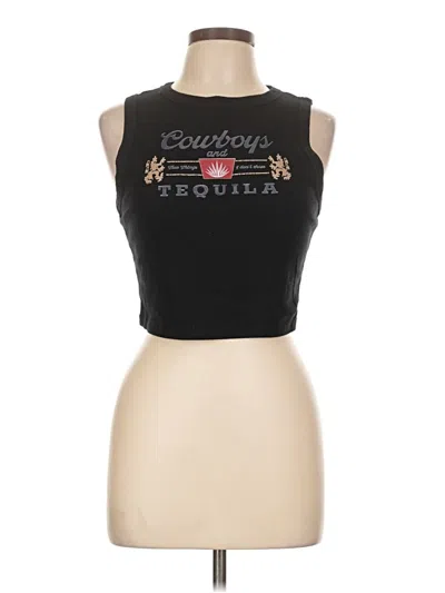 Pre-owned Bella+canvas Sleeveless T-shirt In Black