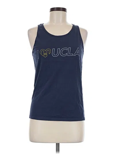 Pre-owned Bella+canvas Sleeveless T-shirt In Blue