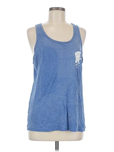 Pre-owned Bella+canvas Sleeveless T-shirt In Blue
