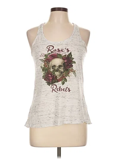 Pre-owned Bella+canvas Sleeveless T-shirt In Gray