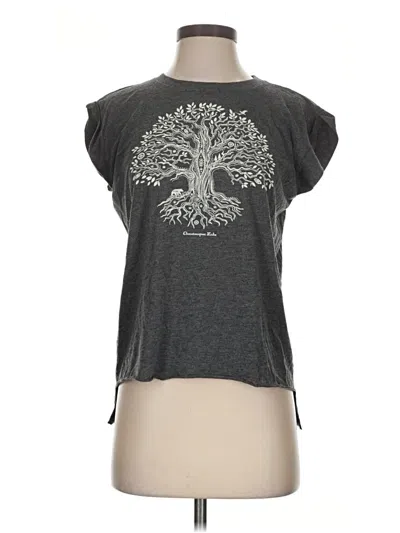Pre-owned Bella+canvas Sleeveless T-shirt In Gray