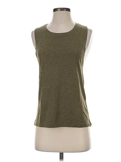 Pre-owned Bella+canvas Sleeveless T-shirt In Green