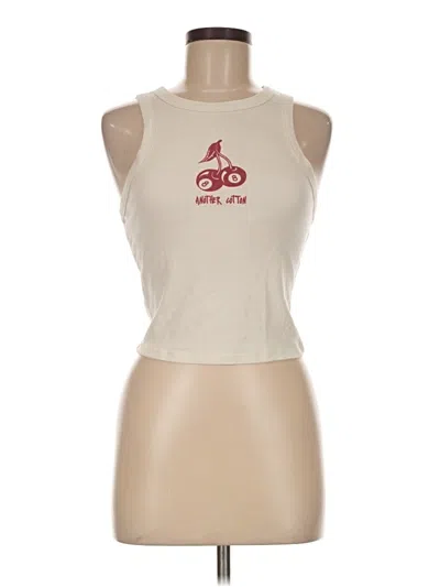 Pre-owned Bella+canvas Sleeveless T-shirt In Ivory