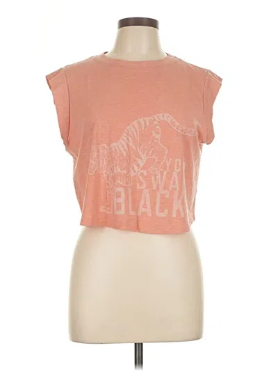 Pre-owned Bella+canvas Sleeveless T-shirt In Orange