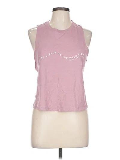 Pre-owned Bella+canvas Sleeveless T-shirt In Pink