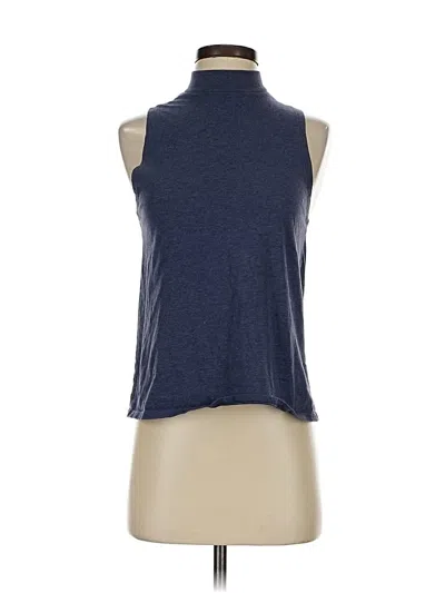 Pre-owned Bella+canvas Sleeveless T-shirt In Purple