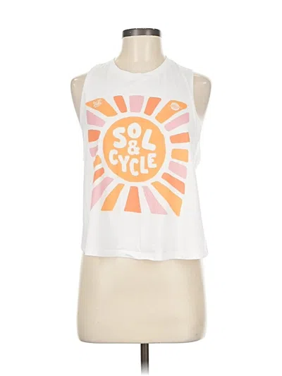 Pre-owned Bella+canvas Sleeveless T-shirt In White