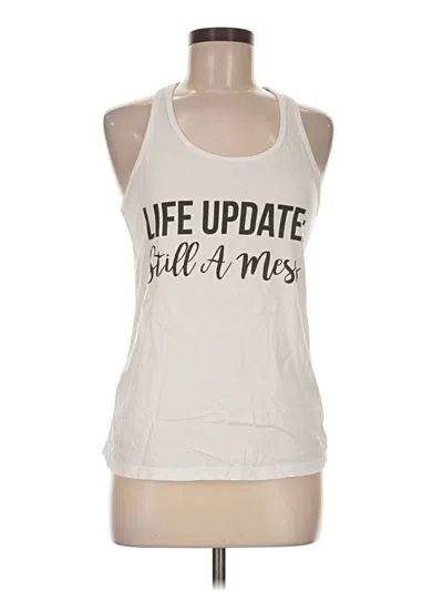Pre-owned Bella+canvas Sleeveless T-shirt In White
