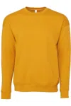 Bella+canvas Sponge Fleece Drop Shoulder Crewneck Sweatshirt In Multi