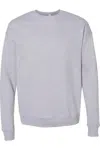 Bella+canvas Sponge Fleece Drop Shoulder Crewneck Sweatshirt In Multi
