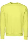 Bella+canvas Sponge Fleece Drop Shoulder Crewneck Sweatshirt In Multi