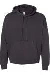 Bella+canvas Sponge Fleece Drop Shoulder Hoodie In Grey