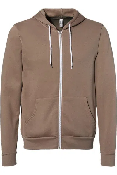 Bella+canvas Sponge Fleece Full-zip Hoodie In Multi