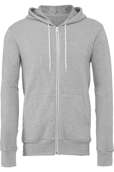Bella+canvas Sponge Fleece Full-zip Hoodie In Multi