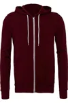 Bella+canvas Sponge Fleece Full-zip Hoodie In Multi