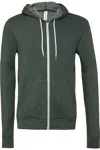 Bella+canvas Sponge Fleece Full-zip Hoodie In Multi