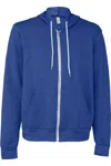 Bella+canvas Sponge Fleece Full-zip Hoodie In Multi