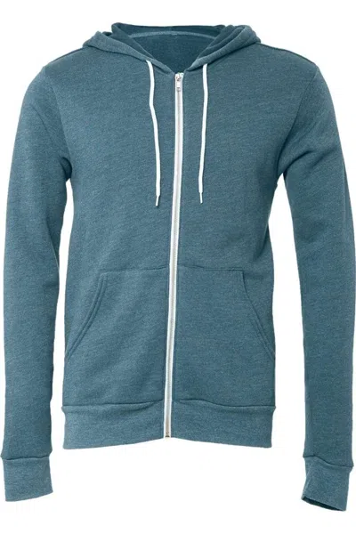 Bella+canvas Sponge Fleece Full-zip Hoodie In Multi