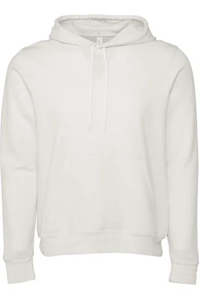 Bella+canvas Sponge Fleece Hoodie In White