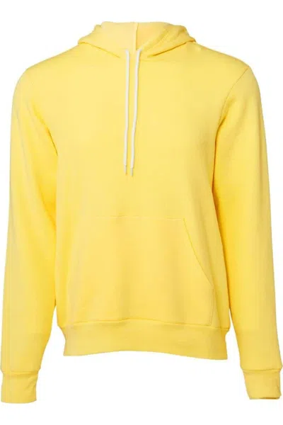Bella+canvas Sponge Fleece Hoodie In Yellow