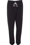 Bella+canvas Sponge Fleece Long Scrunch Pants In Black