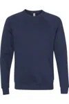 Bella+canvas Sponge Fleece Classic Crewneck Sweatshirt In Blue