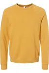 BELLA+CANVAS SPONGE FLEECE RAGLAN CREWNECK SWEATSHIRT