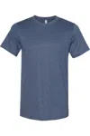 Bella+canvas Sueded Tee In Blue