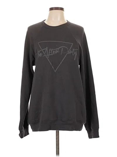 Pre-owned Bella+canvas Sweatshirt In Black