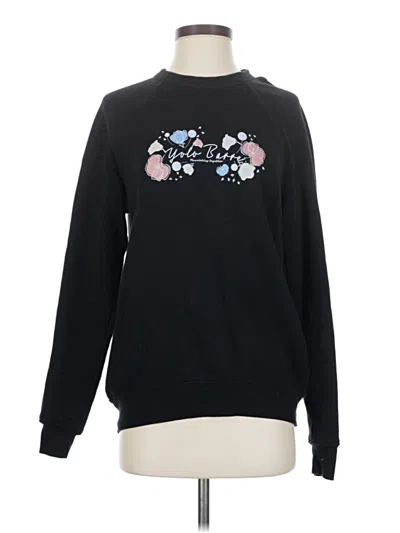Pre-owned Bella+canvas Sweatshirt In Black