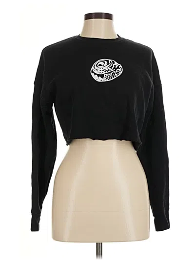 Pre-owned Bella+canvas Sweatshirt In Black