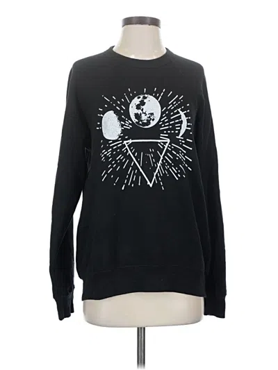 Pre-owned Bella+canvas Sweatshirt In Black