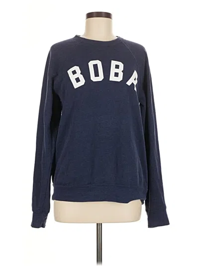 Pre-owned Bella+canvas Sweatshirt In Blue