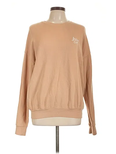 Pre-owned Bella+canvas Sweatshirt In Brown
