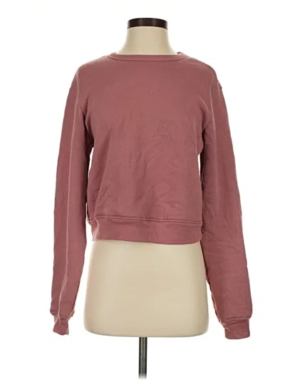 Pre-owned Bella+canvas Sweatshirt In Burgundy