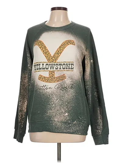 Pre-owned Bella+canvas Sweatshirt In Gold