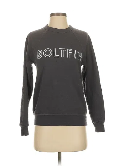 Pre-owned Bella+canvas Sweatshirt In Gray