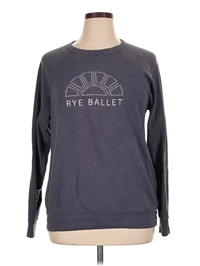 Pre-owned Bella+canvas Sweatshirt In Gray